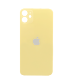 Tapas Traseras para iPhone 11 Amarillo (Yellow) (Sin Pega) (Big Hole)