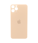 Tapas Traseras para iPhone 11 Pro Dorado (Gold) (Con pega) (Big Hole)