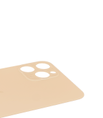 Tapas Traseras para iPhone 11 Pro Dorado (Gold) (Con pega) (Big Hole) - Imagen 4