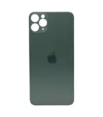Tapas Traseras para iPhone 11 Pro Max Verde (Midnight Green) (Con pega) (Big Hole)