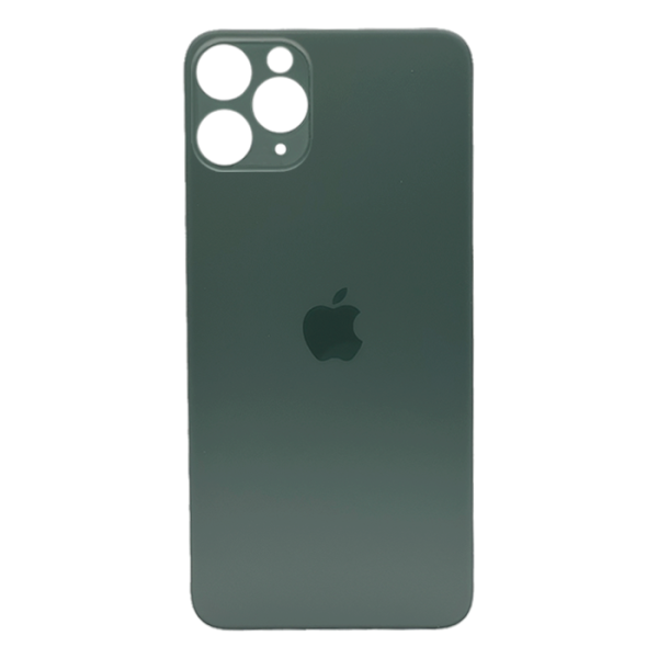 Tapas Traseras para iPhone 11 Pro Verde (Green) (Con Pega) (Big Hole)