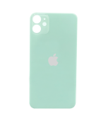 Tapas Traseras para iPhone 11 Verde (Green) (Con pega) (Big Hole)