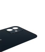 Tapas Traseras para iPhone 12 Negro (Black) (Con pega) (Big Hole) - Imagen 4