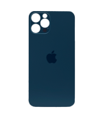 Tapas Traseras para iPhone 12 Pro Azul (Blue) (Con pega) (Big Hole)