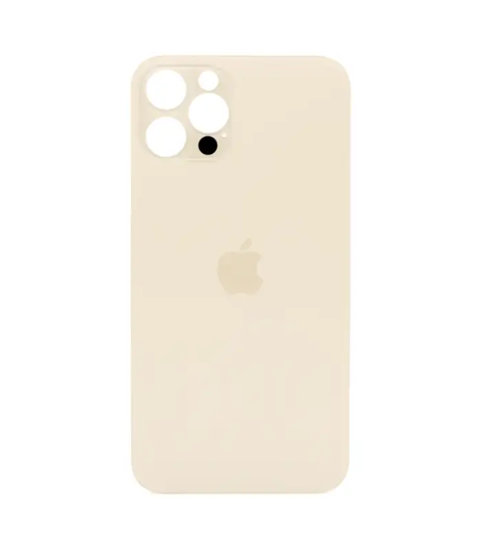 Tapas Traseras para iPhone 12 Pro Dorado (Gold) 0 Tapas Traseras para iPhone 12 Pro Dorado (Gold) (Sin Pega) (Big Hole) - Imagen 1