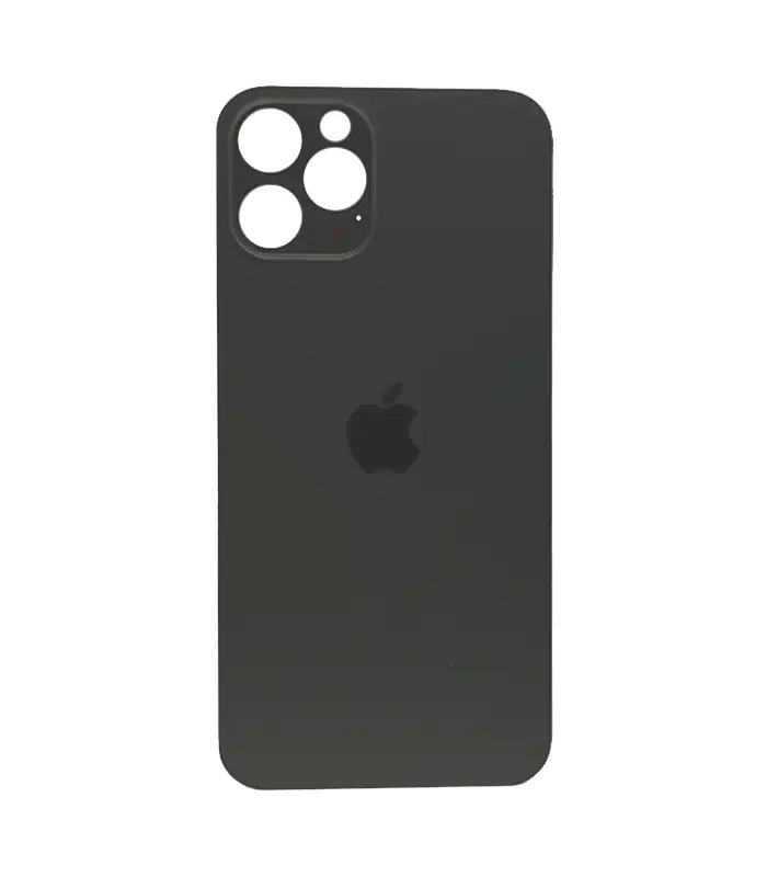 Tapas Traseras para iPhone 12 Pro Negro (Graphite) (Con pega) 0 Tapas Traseras para iPhone 12 Pro Negro (Grafito) (Con pega) (Big Hole) - Imagen 1
