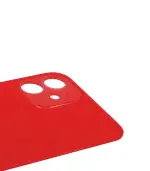 Tapas Traseras para iPhone 12 Rojo (Red) (Sin Pega) (Big Hole) - Imagen 4