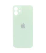 Tapas Traseras para iPhone 12 Verde (Green) (Con pega) (Big Hole)