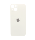 Tapas Traseras para iPhone 13 Blanco (Silver) (Con pega) (Big Hole)