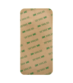 Tapas Traseras para iPhone 13 Blanco (Silver) (Con pega) (Big Hole) - Imagen 3