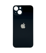 Tapas Traseras para iPhone 13 Negro (Black) (Con pega) (Big Hole)