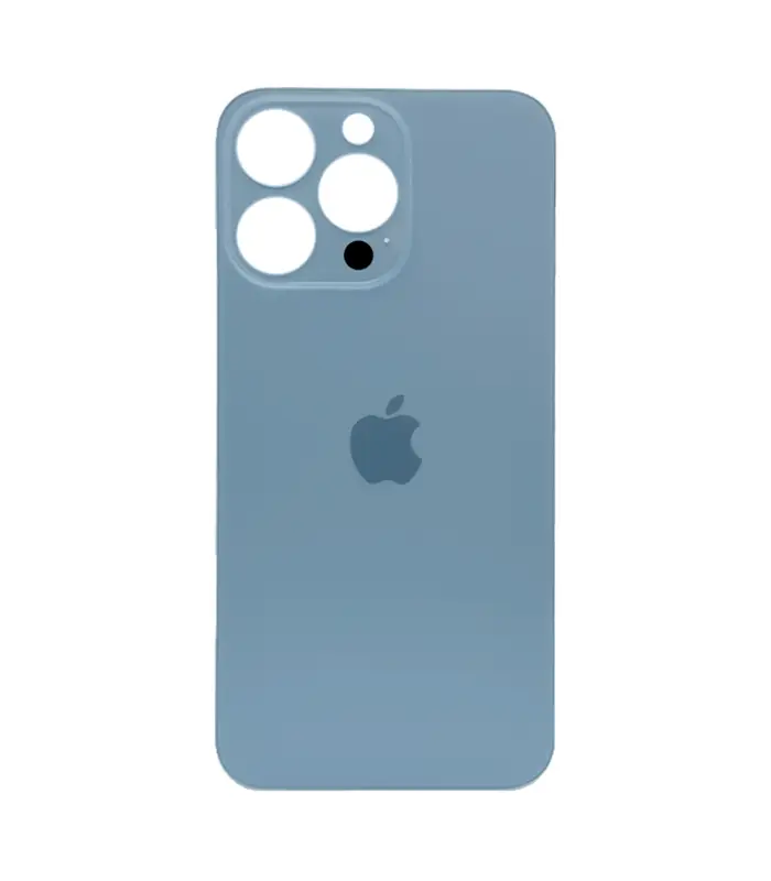 Tapas Traseras para iPhone 13 Pro Azul (Blue) (Con pega) 0 Tapas Traseras para iPhone 13 Pro Azul (Blue) (Con pega) (Big Hole) - Imagen 1