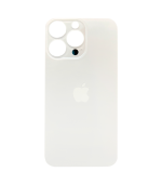 Tapas Traseras para iPhone 13 Pro Blanco (Silver) (Sin Pega) (Big Hole)