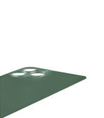 Tapas Traseras para iPhone 13 Pro Max Verde (Alpine Green) (Con pega) (Big Hole) - Imagen 4