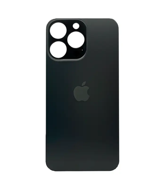 Tapas Traseras para iPhone 13 Pro Negro (Graphite)_(1) Tapas Traseras para iPhone 13 Pro Negro (Graphite) (Con pega) (Big Hole) - Imagen 1