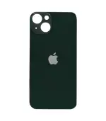 Tapas Traseras para iPhone 13 Verde (Green) (Con pega) (Big Hole)