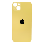 Tapas Traseras para iPhone 14 Plus Amarillo (Yellow) (Sin Pega) (Big Hole)