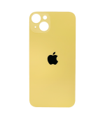 Tapas Traseras para iPhone 14 Plus Amarillo (Yellow) (Sin Pega) (Big Hole)