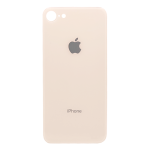 Tapas Traseras para iPhone 8 Dorado (Gold) (Con pega) (Big Hole)