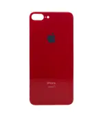 Tapas Traseras para iPhone 8 Plus Rojo (Red) (Sin Pega) (Big Hole)