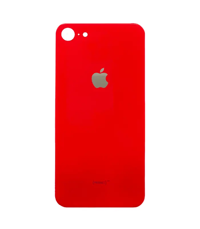 Tapas Traseras para iPhone 8 Rojo (Con pega) 0 Tapas Traseras para iPhone 8 Rojo (Red) (Sin Pega) (Big Hole) - Imagen 1