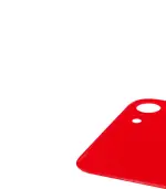 Tapas Traseras para iPhone 8 Rojo (Red) (Sin Pega) (Big Hole) - Imagen 3