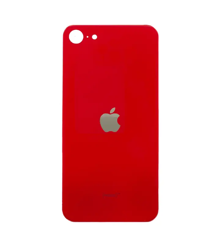 Tapas Traseras para iPhone SE 2020 _ SE 2022 rojo Tapas Traseras para iPhone SE 2020 / SE 2022 Rojo (Red) (Sin Pega) (Big Hole) - Imagen 1