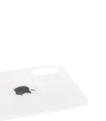 Tapas Traseras para iPhone XS Blanco (Silver) (Sin pega) (Big Hole) - Imagen 3