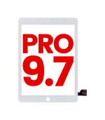 Mica Tactil para iPad Pro 9.7 (Aftermarket: AM Plus) (Blanco)