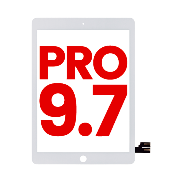 Mica Tactil para iPad Pro 9.7 (Aftermarket: AM Plus) (Blanco)