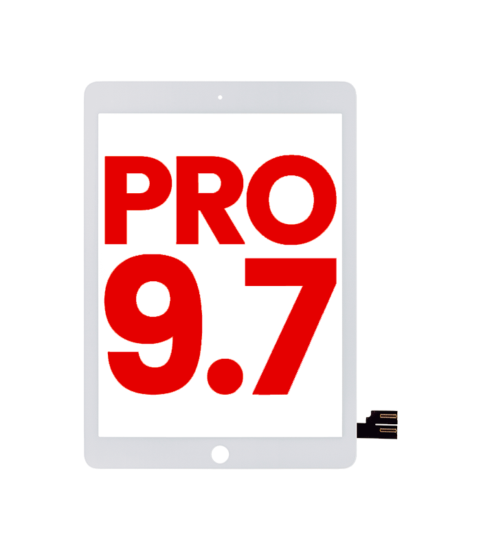 mica tactil cambiada Mica Tactil para iPad Pro 9.7 (Aftermarket: AM Plus) (Blanco) - Imagen 1