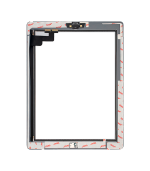 Mica Tactil (con Boton) para iPad 2 (Aftermarket: AM Plus) (Blanco) - Imagen 2