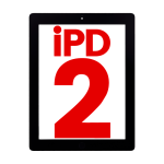 Mica Tactil (con Boton) para iPad 2 (Aftermarket: AM Plus) (Negro)