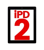 Mica Tactil (con Boton) para iPad 2 (Aftermarket: AM Plus) (Negro)