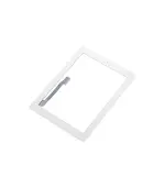 Mica Tactil (con Boton) para iPad 3 / iPad 4 (Aftermarket: AM Plus) (Blanco) - Imagen 3
