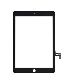 Mica Tactil (sin Boton) para iPad Air 1 / IPad 5 (2017) (Aftermarket: AM Plus) (Negro) - Imagen 3