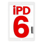 Mica Tactil para iPad 6 (2018) (Aftermarket: AM Plus) (Blanco)