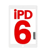 Mica Tactil para iPad 6 (2018) (Aftermarket: AM Plus) (Blanco)