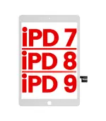 Mica Tactil para iPad 7 (2019) / IPad 8 (2020) / IPad 9 (2021) (Aftermarket: AM Plus) (Blanco)