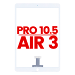 Mica Tactil para iPad Pro 10.5 / iPad Air 3 (Aftermarket: AM Plus) (Blanco)
