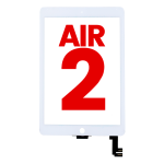 Mica Tactil para iPad Air 2 (Aftermarket: AM Plus) (Blanco)