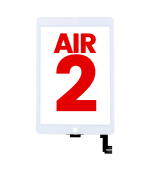 Mica Tactil para iPad Air 2 (Aftermarket: AM Plus) (Blanco)