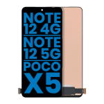 Pantalla LCD (Sin Marco) para Xiaomi Redmi Note 12 4G / Redmi Note 12 5G / Poco X5 (Aftermarket: AM Incell)