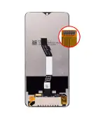 Pantalla LCD (Sin Marco) para Xiaomi Redmi Note 8 Pro (Aftermarket: AM Plus) (Negro) - Imagen 2