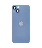 Tapa Trasera para iPhone 14 Plus Azul (Con marco y Bisel)