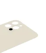 Tapas Traseras para iPhone 12 Pro Dorado (Gold) (Sin Pega) (Big Hole) - Imagen 3