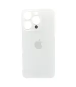 Tapa Trasera para iPhone 14 Pro Blanco (Sin pega) (Big Hole)