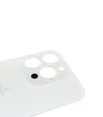 Tapa Trasera para iPhone 14 Pro Blanco (Sin pega) (Big Hole) - Imagen 3
