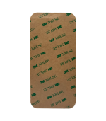 Tapa Trasera para iPhone 14 Pro Negro (Grafito) (Con pega) - Imagen 3