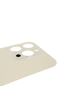 Tapa Trasera para iPhone 14 Pro Dorado (Sin pega) (Big Hole) - Imagen 3